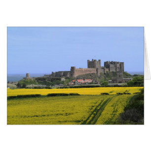 Castillo de Bamburgh - Northumberland con la parte
