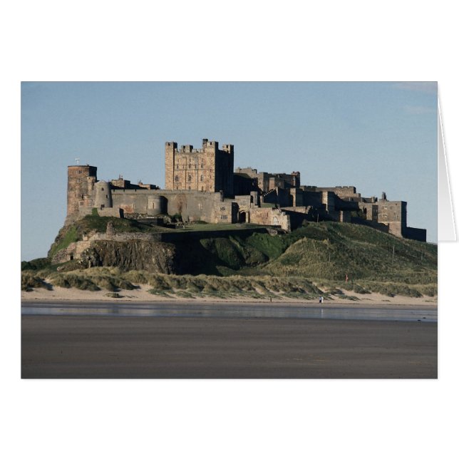 Castillo de Bamburgh, Northumberland, Inglaterra,  (Anverso (Horizontal))