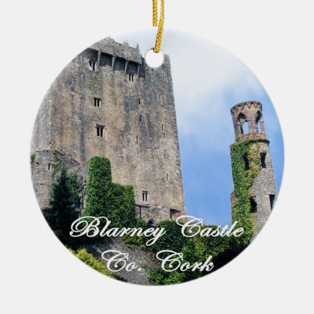 Castillo de Blarney, Irlanda. Ornamento navideño i (Frente)