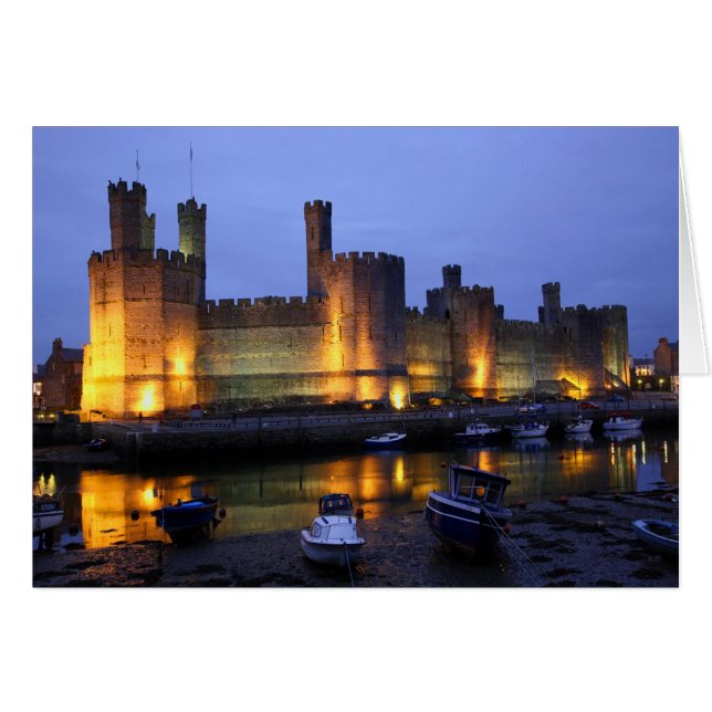 Castillo de Caernarfon (Anverso (Horizontal))