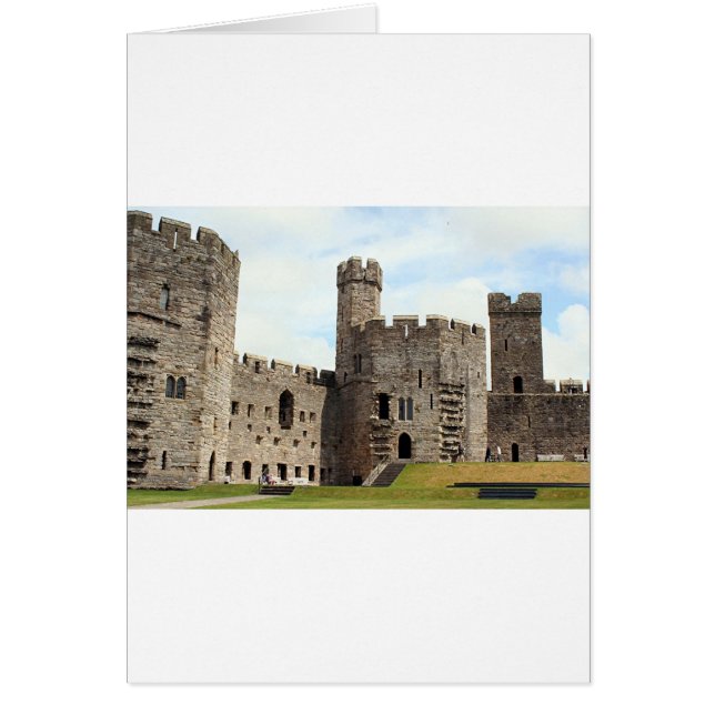 Castillo de Caernarfon, Gales, Reino Unido (Frente)