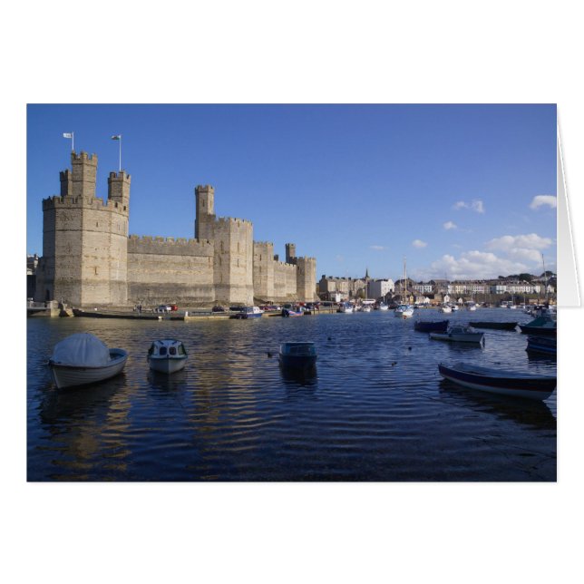 Castillo de Caernarfon, Gwynedd, Gales 2 (Anverso (Horizontal))