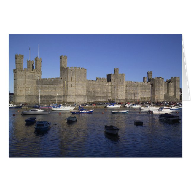 Castillo de Caernarfon, Gwynedd, Gales (RF) (Anverso (Horizontal))
