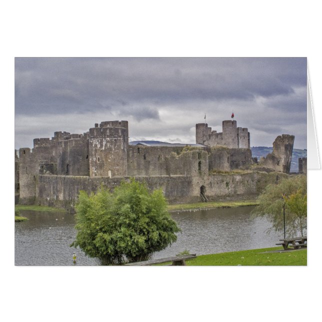 Castillo de Caerphilly (Anverso (Horizontal))