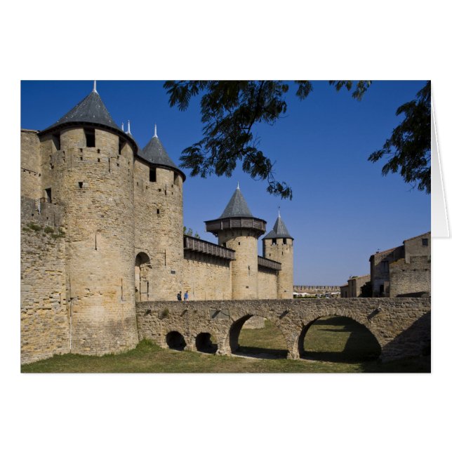 Castillo de Condes, Carcassonne, Aude, Languedoc, (Anverso (Horizontal))