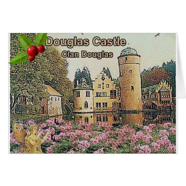Castillo De Douglas - Sede De La Tarjeta De Vacaci (Anverso (Horizontal))