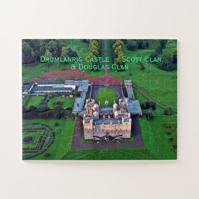 Castillo de Drumlanrig, rompecabezas de Scott y Do (Horizontal)