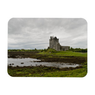Castillo de Dunguaire, imán rectangular de Irland