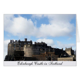 Castillo de Edimburgo en Escocia
