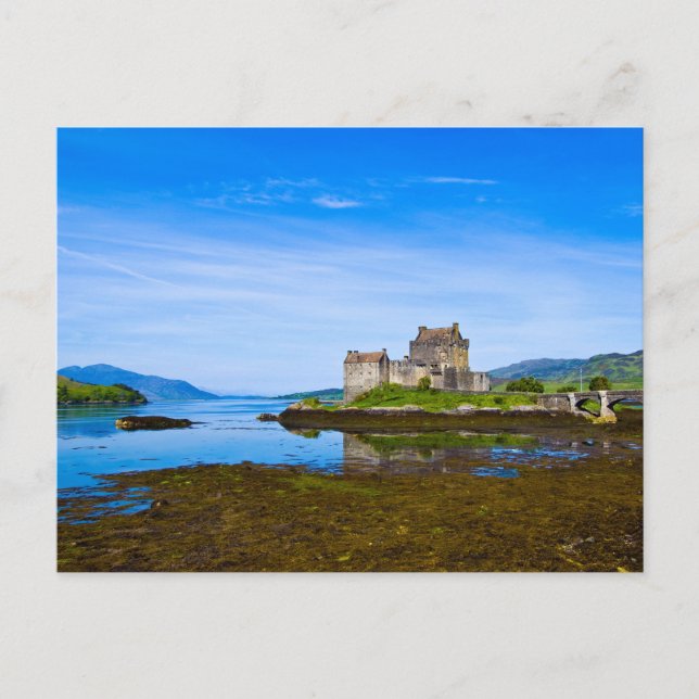 Castillo de Eilean Donan, Postal de Escocia (Anverso)
