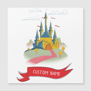 Castillo de Fantasía con Texto Personalizado