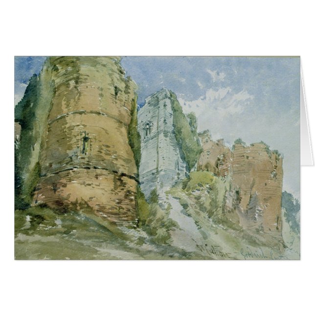 Castillo de Goodrich, Herefordshire (Anverso (Horizontal))