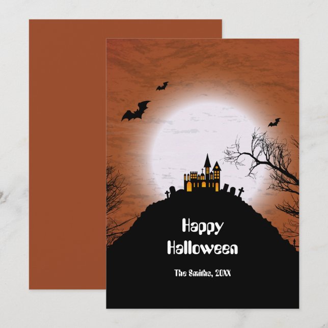 Castillo de Halloween Luna Halloween (Anverso / Reverso)