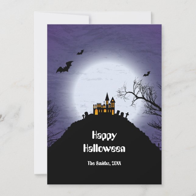 Castillo de Halloween Luna Halloween (Anverso)