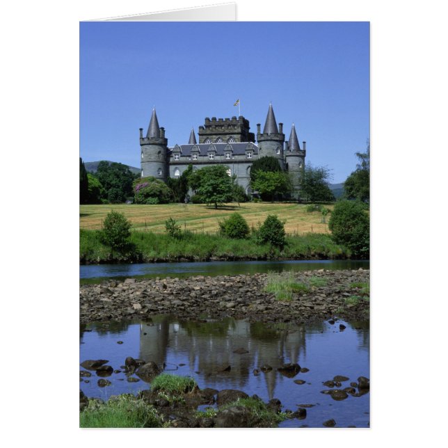 Castillo de Inverary, Strathclyde, Escocia (Frente)