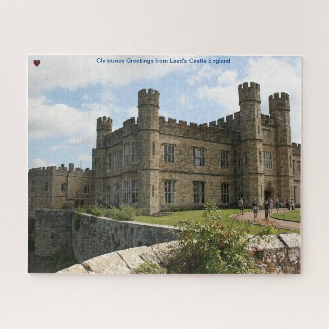 Castillo de Leeds Inglaterra Rompecabezas (Horizontal)