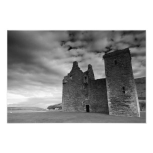 Castillo de Lochranza, Isla de Arran, foto impresa