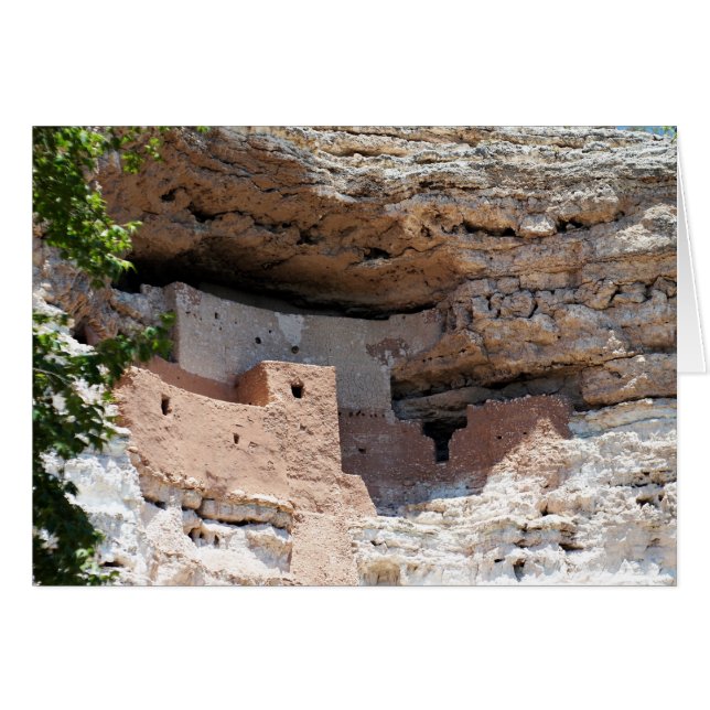 Castillo de Montezuma Cliff Dwelling - NM Landmark (Anverso (Horizontal))