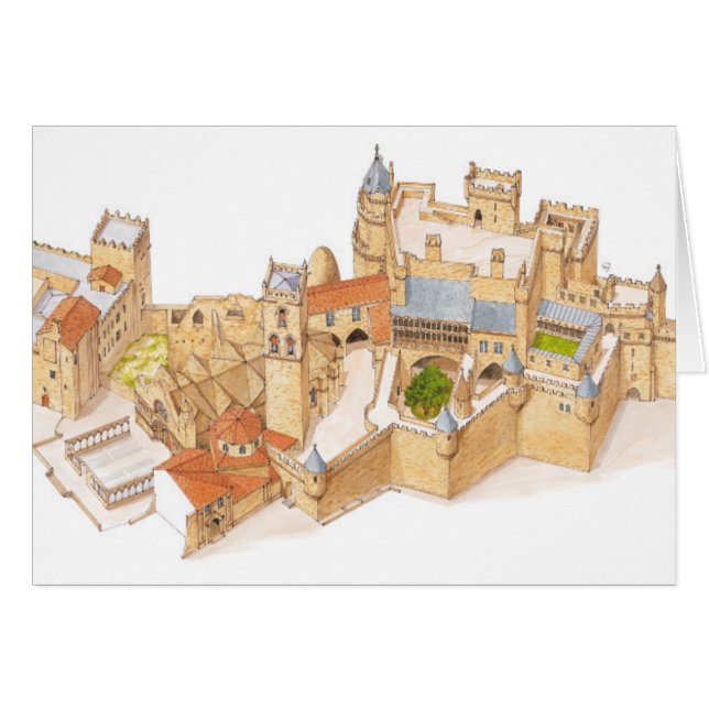Castillo de Olite. Navarra España (Anverso (Horizontal))