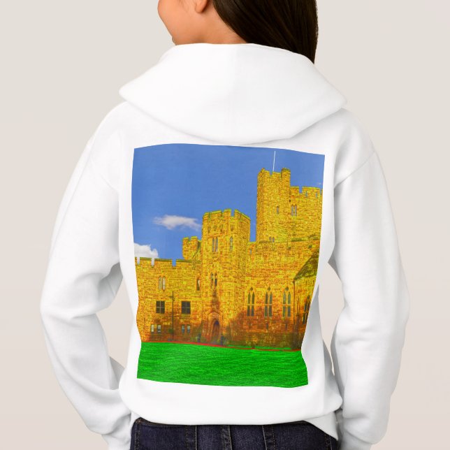 Castillo de Peckforton en Tarporley, Cheshire (Reverso)