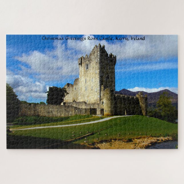 Castillo de Ross Co.Kerry, Irlanda. Rompecabezas (Horizontal)