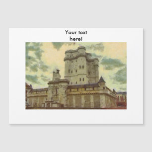 Castillo de Vincennes, pintura de París