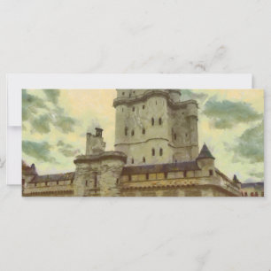 Castillo de Vincennes, pintura de París