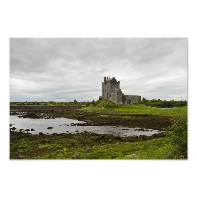 Castillo Dunguaire, Impresión fotográfica de Irlan (Frente)
