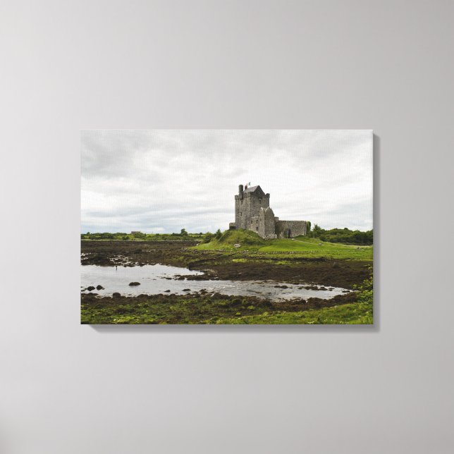 Castillo Dunguaire, lienzo de Irlanda (Anverso)