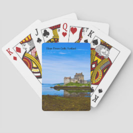 Castillo Eilean Donan, Escocia Jugando a las carta