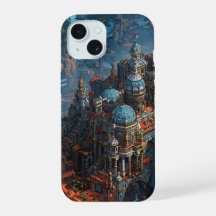 “Castillo Épico de Fantasía Isométrico Pixel Arte 