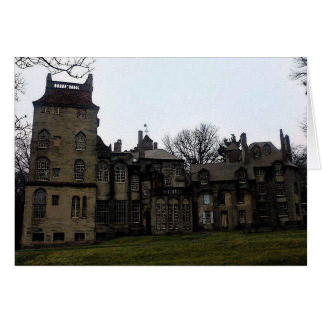 Castillo Fonthill - Tarjeta (Anverso (Horizontal))