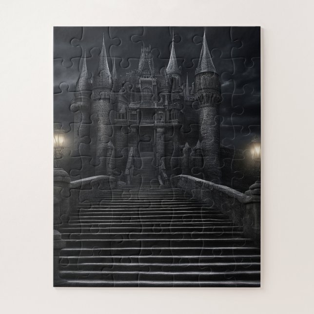 CASTILLO GÓTICO MEDIEVAL JIGSAW PUZZLE (Vertical)