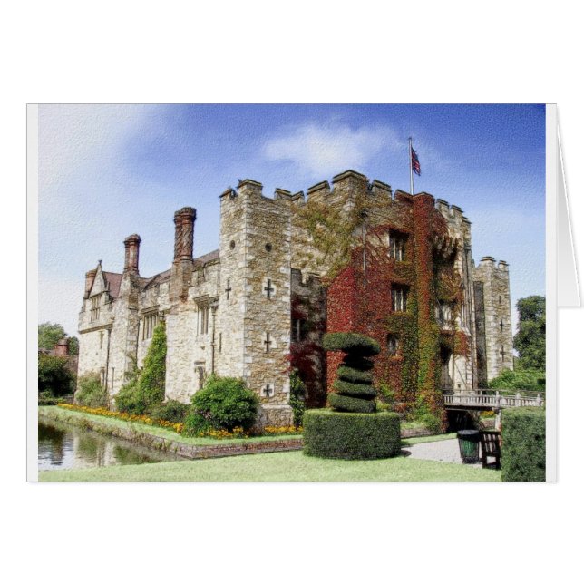 Castillo Hever, Kent, Inglaterra (Anverso (Horizontal))