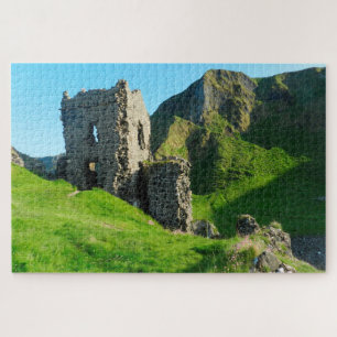 Castillo Kinbane Antrim Irlanda. Rompecabezas
