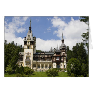 Castillo Peles del siglo XVIII, Sinaia, Rumania,