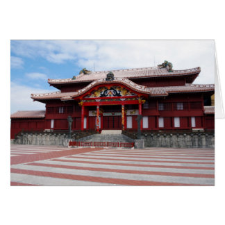 Castillo Shuri en Okinawa, Japón