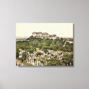 Castillo Stirling, Stirling, huella de lienzo en E