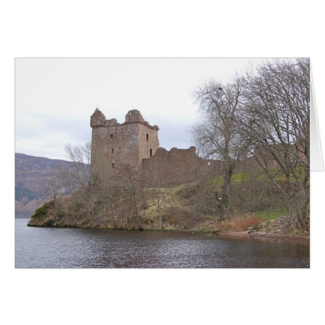 Castillo Urquhart, Loch Ness, Escocia (Anverso (Horizontal))