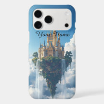Castillo Volador Caprichoso en Nubes Funda de Telé
