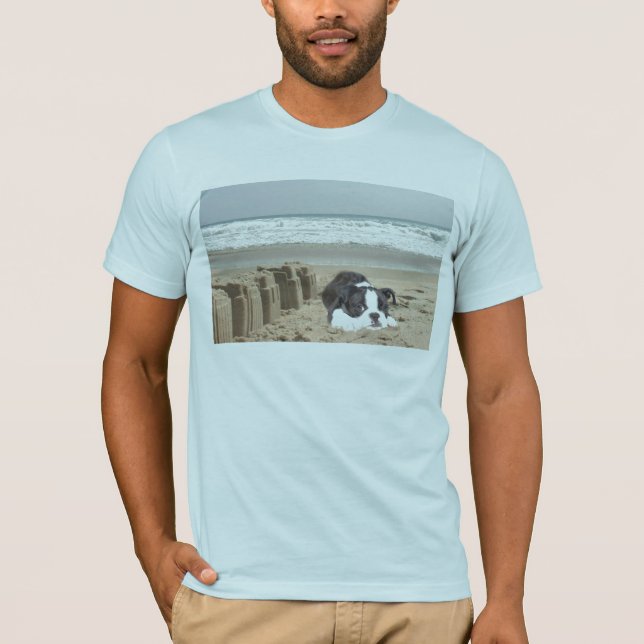 Castillos de arena de la camiseta de Boston (Anverso)