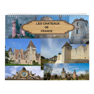 Castillos de calendario de Francia