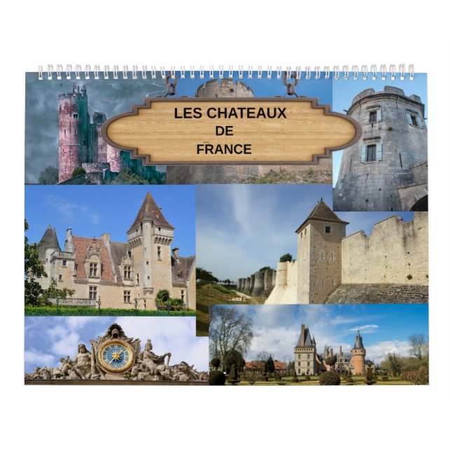 Castillos de calendario de Francia (Tapa)