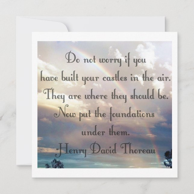 Castillos en la cotización del aire (Anverso)