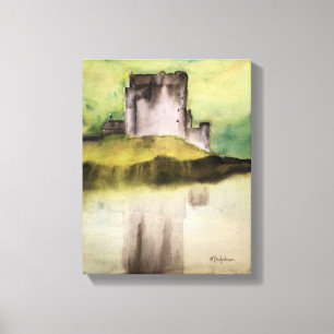 CASTILLOS ESCOCESES, IMPRESIÓN DE LA LONA DE LA
