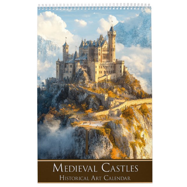 Castillos medievales: Calendario de Arte Histórico (Tapa)