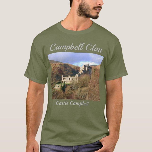 Castle Campbell - Camiseta Campbell Clan (Anverso)