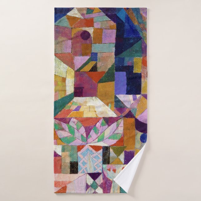 Castle Garden, Paul Klee (Toalla de baño)