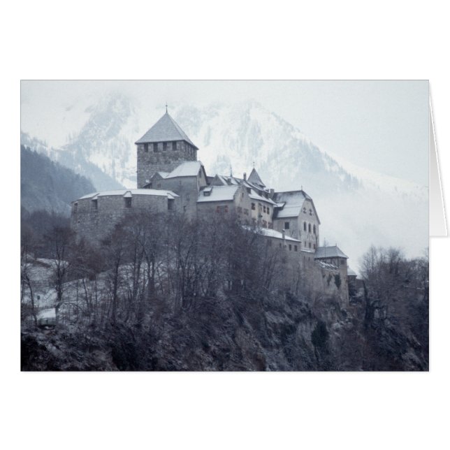 Castle Vaduz Liechtenstein (Anverso (Horizontal))