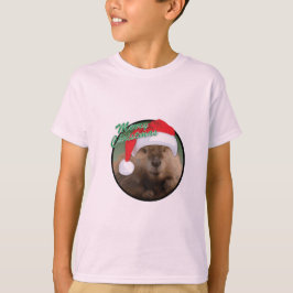 castor de navidades - Camiseta básica para niños